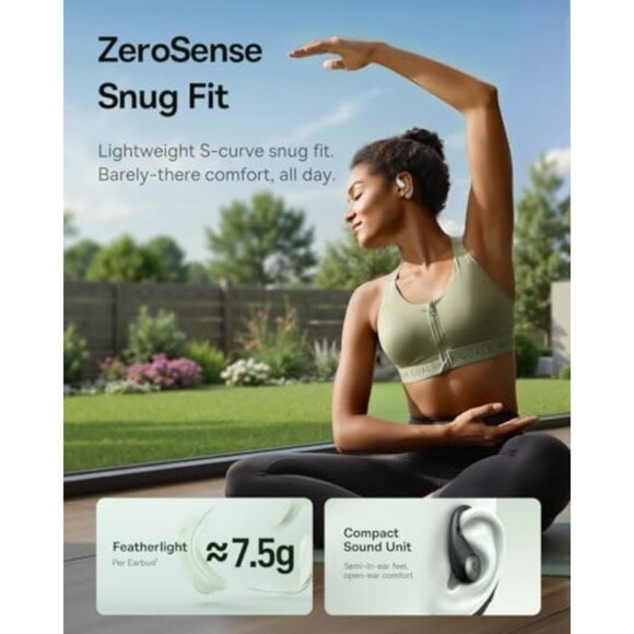 Baseus Eli Sport 2 Open-Ear Headphones Wireless Earbuds,Secure Earhook Sport Des - Picture 6 of 7
